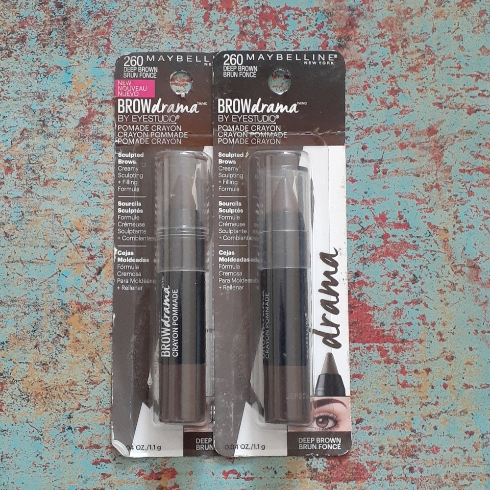 Maybelline New York Brow Drama #260 Deep Brown